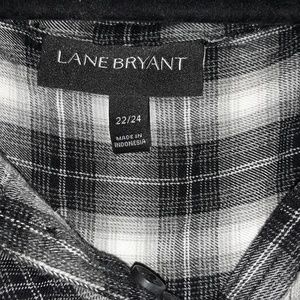 Lane bryant flannel